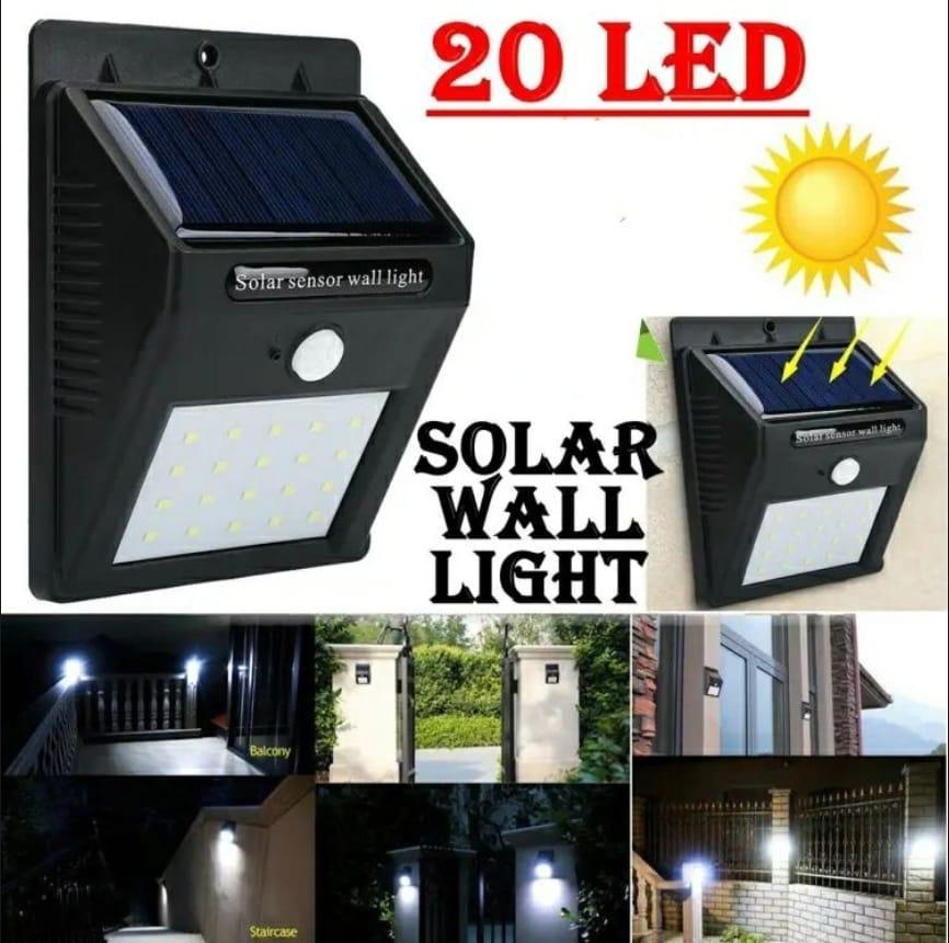 Solar outdoor Wall light