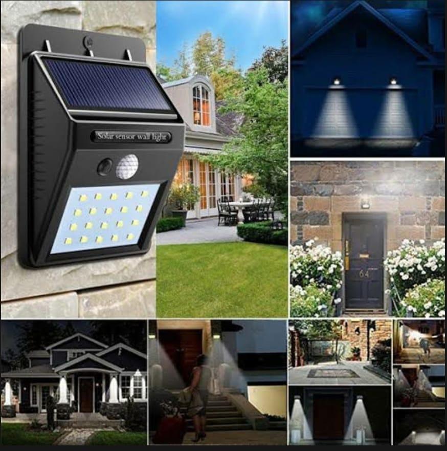 Solar outdoor Wall light